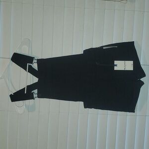 Black Wallflower Small Overalls